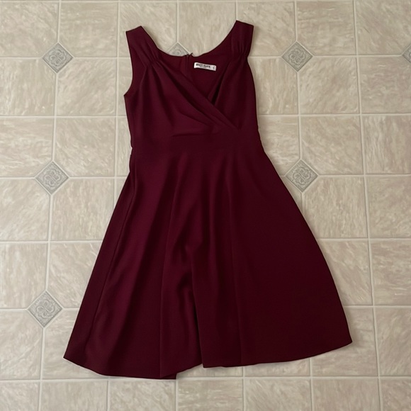Grace Karin Dresses Wine Colored Cocktail Dress Poshmark